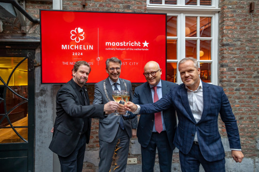 Maastricht gaststad van de volgende MICHELIN Gids Ceremonie voor Nederland